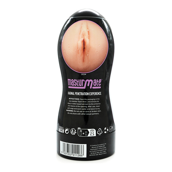 Masturmate Vagina Stroker - Cream - Image 5