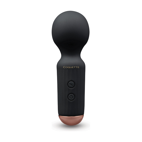 Coquette The Small Wonder Mini Wand - Black-Rose Gold - Image 2