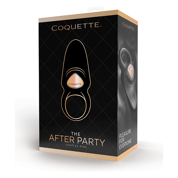 Coquette The After Party Couples Ring - Black-Rose Gold - Image 4