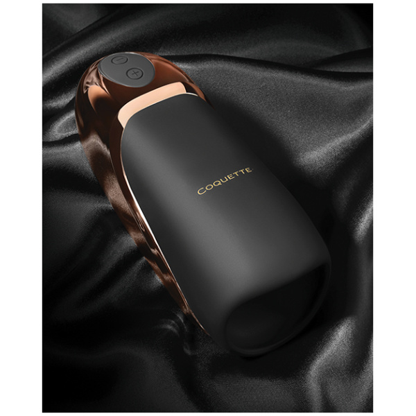 Coquette The Hedonist Stroker - Black-Rose Gold - Image 3