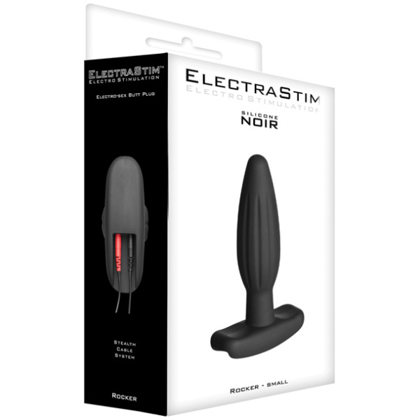 Electrastim Accessory - Silicone Noir Rocker Butt Plug