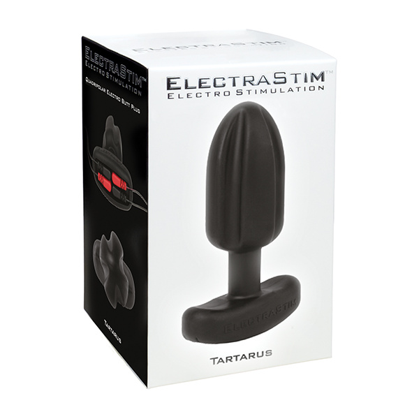 ElectraStim Silicone Noir Tartarus Butt Plug - Black