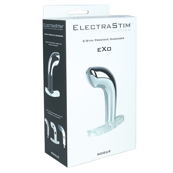 ElectraStim Exo Rogue Prostate Massager - Silver