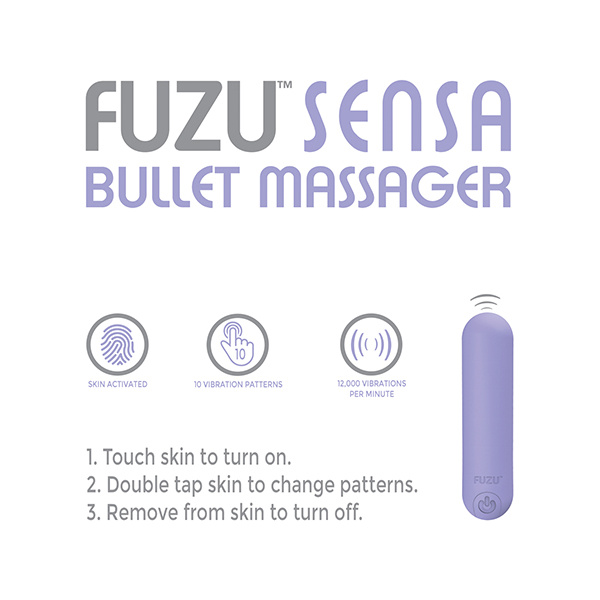 Fuzu Skin Activated Rechargeable Bullet Massager - Image 5