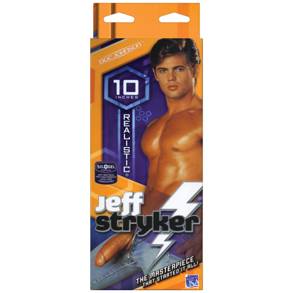 Jeff Stryker 10" Realistic Cock - Flesh