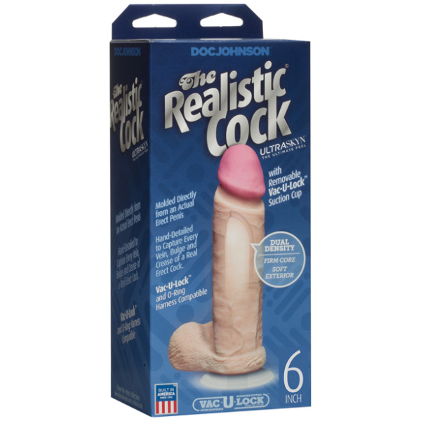 Realistic Ultraskyn Cock W/balls