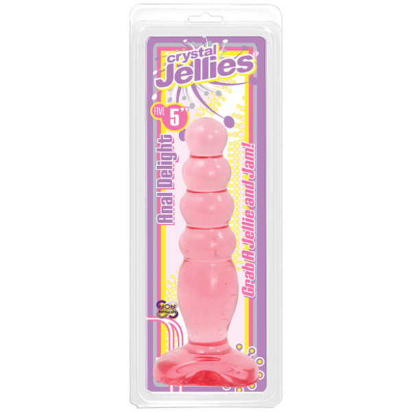 "Crystal Jellies 5"" Anal Delight"