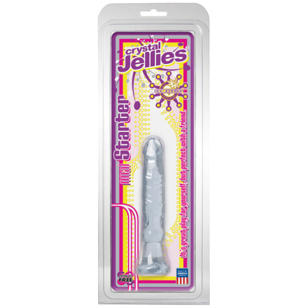 Crystal Jellies 5.5" Anal Starter - Clear
