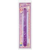 Crystal Jellies 18" Double Dong - Purple