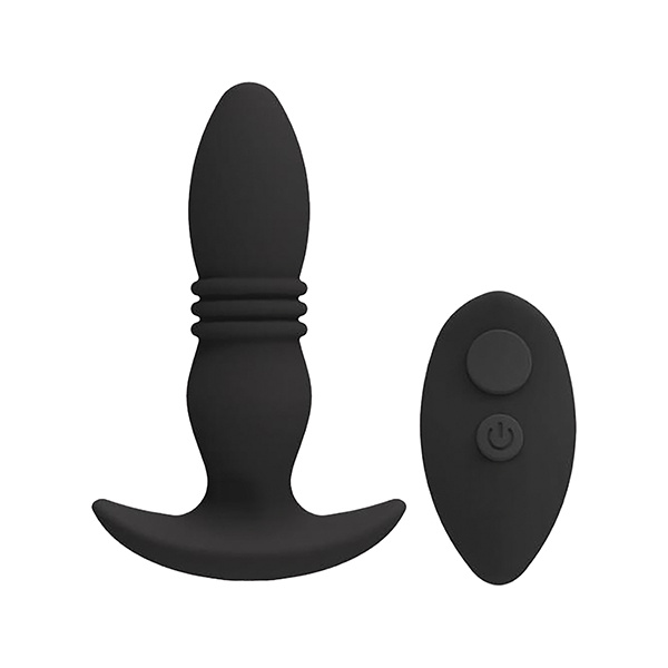 A Play Rise Rechargeable Silicone Anal Plug W/remote - Image 2