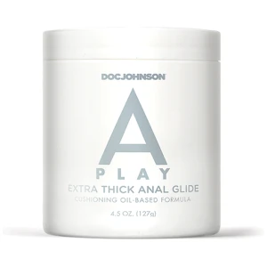 A Play Extra Thick Anal Glide w-Cushioning Oil based Formula - 4.5 oz