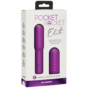 Pocket Rocket Elite Rechargeable W/removable Sleeve