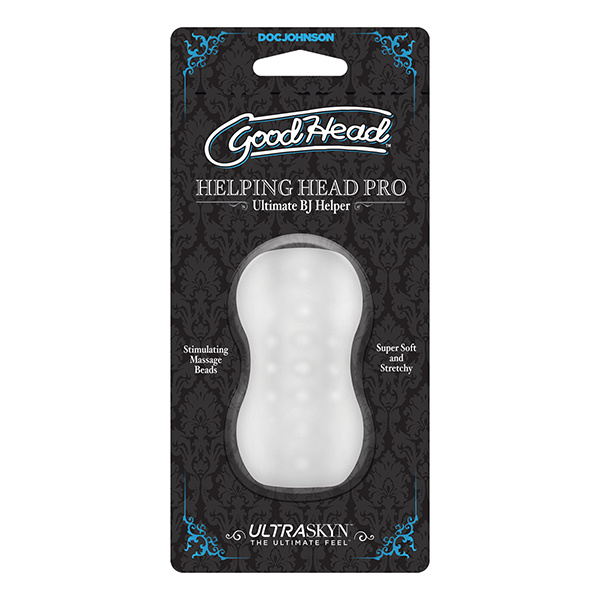 GoodHead Helping Head Pro ULTRASKYN Stroker - Frost