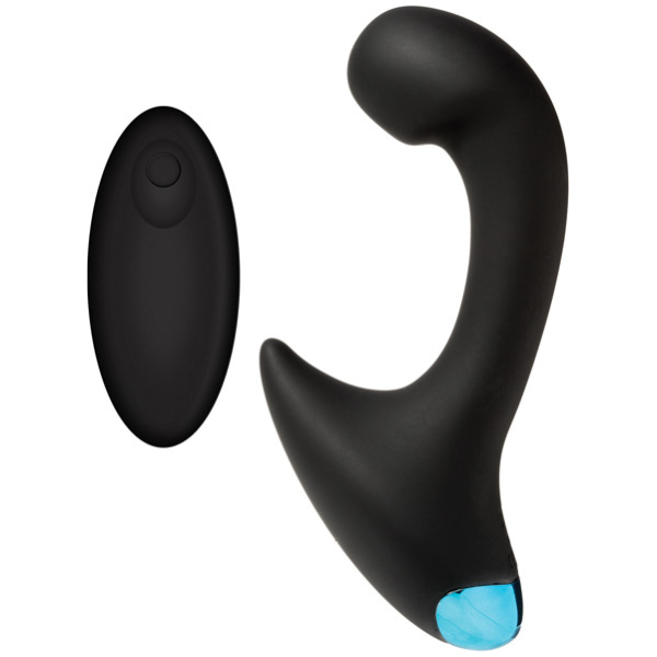 OptiMale Vibrating P Massager w-Wireless Remote - Black - Image 3