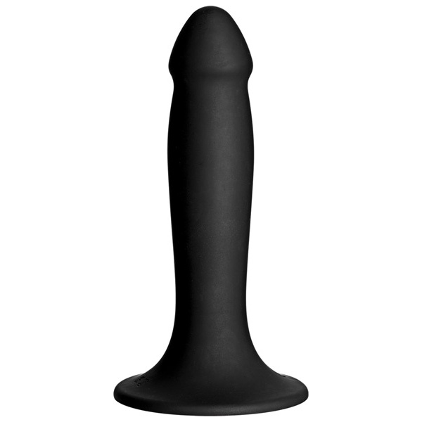 Vac-U-Lock Smooth Silicone Dong - Black - Image 2