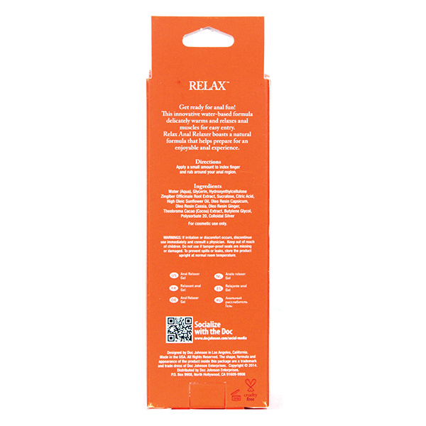 Relax Anal Relaxer - 2 oz Tube - Image 3