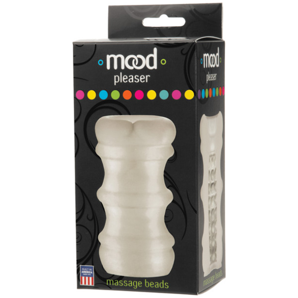 Mood Ultraskyn Massage Beads Stroker - Frost