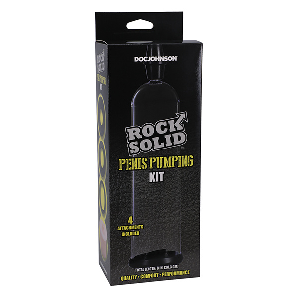 Rock Solid Penis Pumping Kit