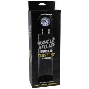 Rock Solid Boost It Penis Pump w-Gauge