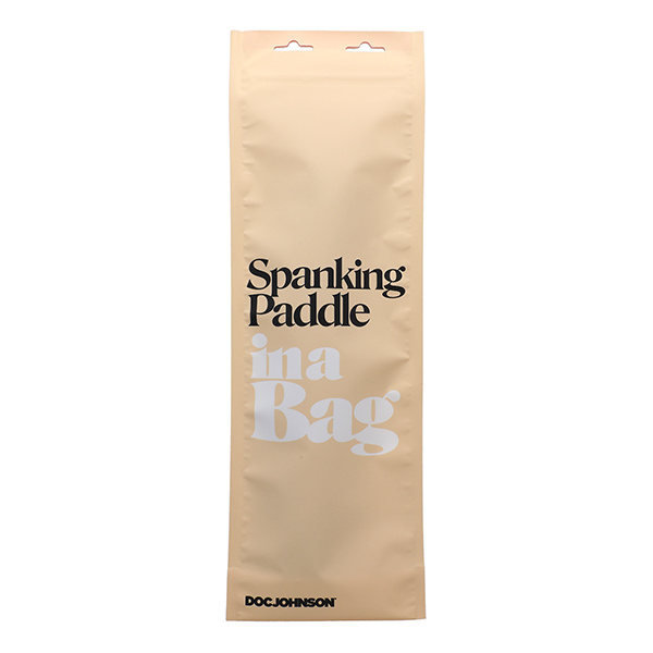 In A Bag Spanking Paddle - Black - Image 2