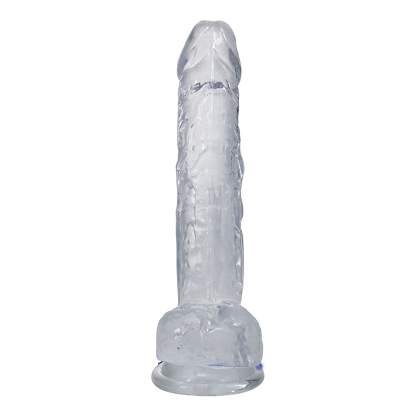 In A Bag 8" Big Dick - Clear - Image 3