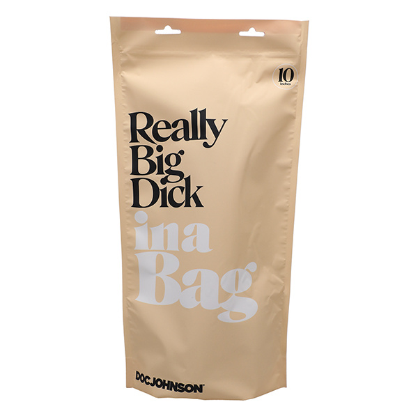 In A Bag 10" Really Big Dick - Clear - Image 5