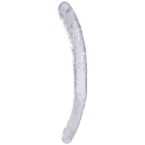 In A Bag 13" Double Dong - Clear