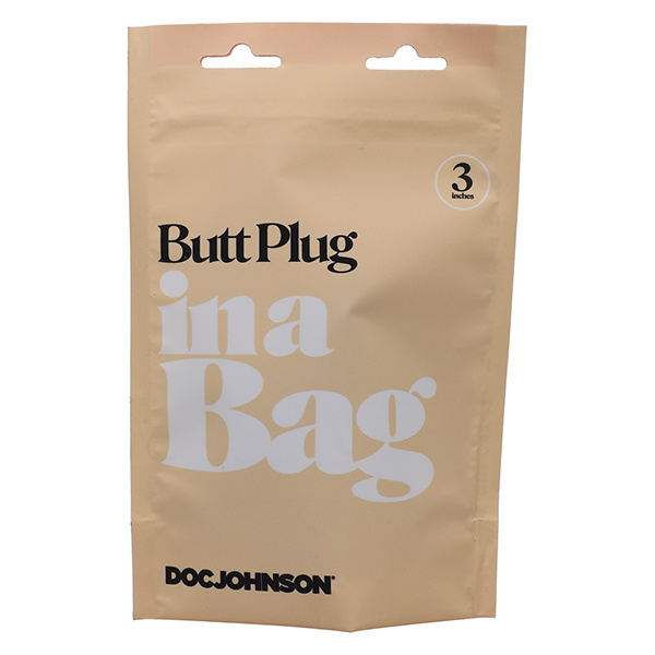 In A Bag Butt Plug - Black - Image 2