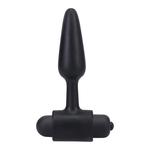 In A Bag 3" Vibrating Butt Plug - Black