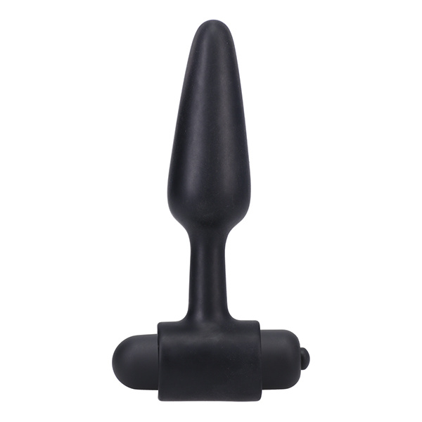 In A Bag 4" Vibrating Butt Plug - Black