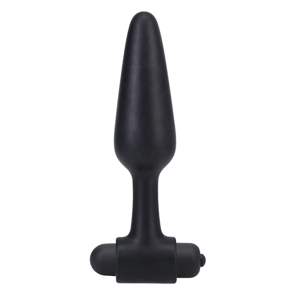 In A Bag 5" Vibrating Butt Plug - Black