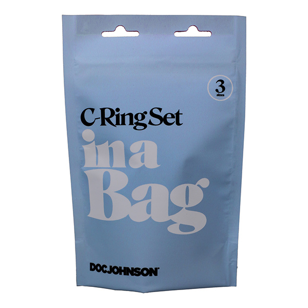 In A Bag C-Ring Set - Black - Image 3