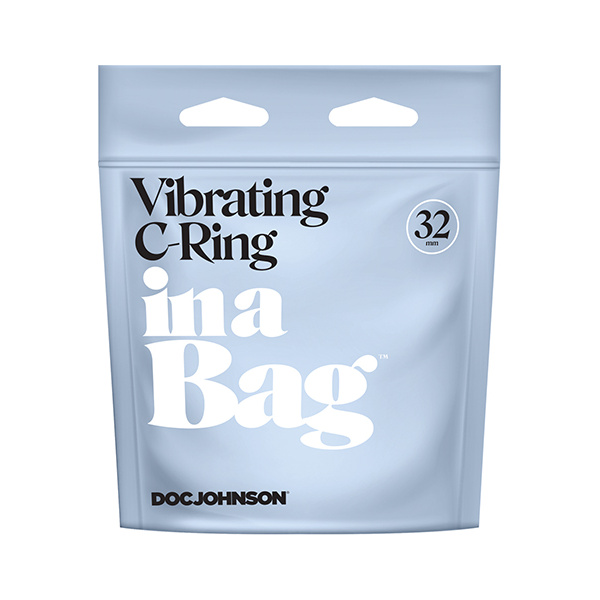 In A Bag Vibrating C-Ring - Black - Image 4