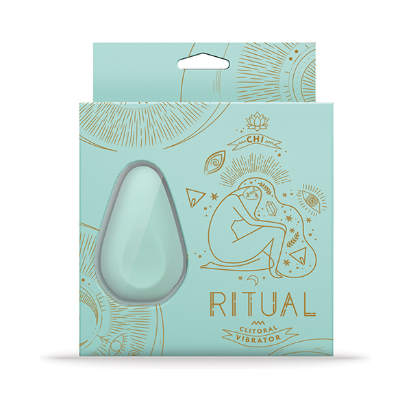 RITUAL Chi Rechargeable Silicone Clit Vibe - Mint - Image 4