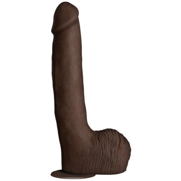 Rob Piper Cock w-Balls & Suction Cup - Chocolate - Image 3