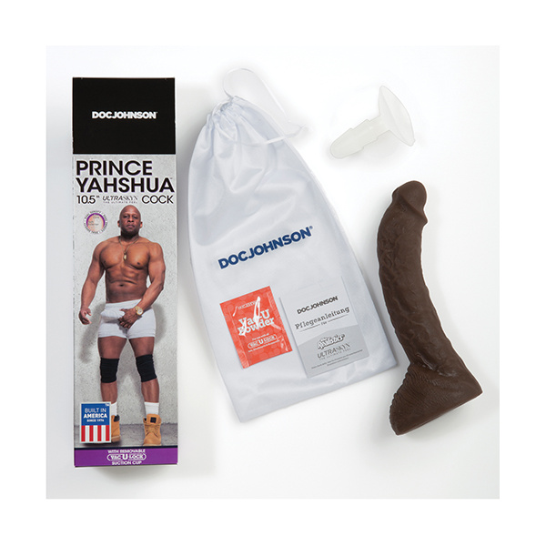 Prince Yahshua Ultraskyn 10.5" Cock  - Chocolate - Image 5