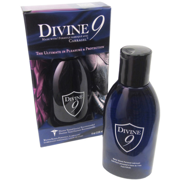 Divine 9 Lubricant - 4 oz Bottle