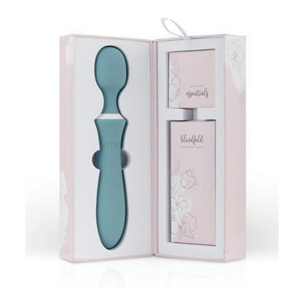 Bloom The Orchid Wand Vibrator - Teal - Image 4