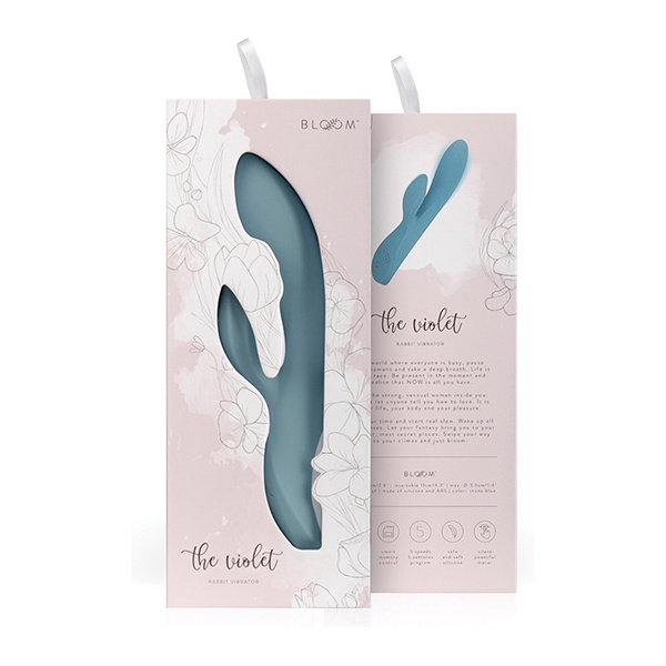 Bloom The Violet Rabbit - Teal - Image 4
