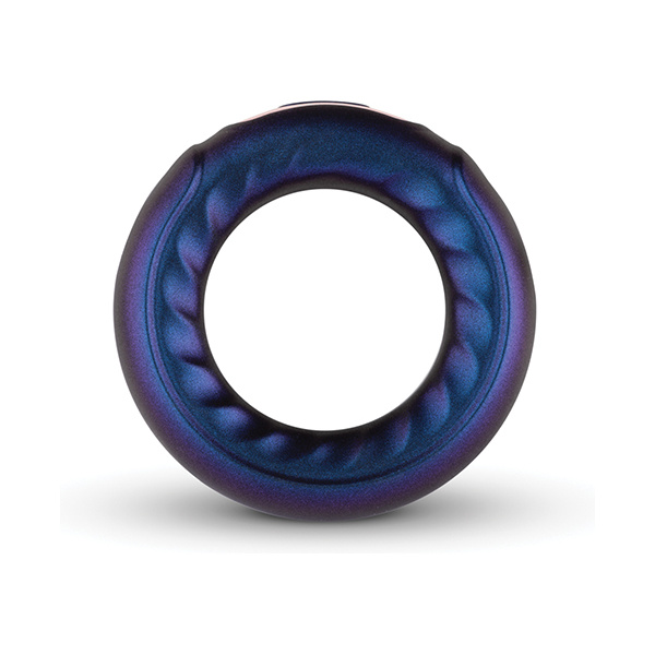 Hueman Saturn Vibrating Cock-Ball Ring - Purple