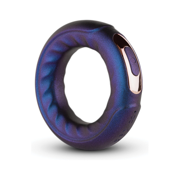 Hueman Saturn Vibrating Cock-Ball Ring - Purple - Image 2