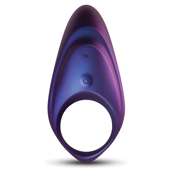 Hueman Neptune Vibrating Cock Ring - Purple