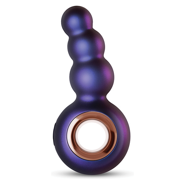 Hueman Outer Space Vibrating Anal Plug - Purple