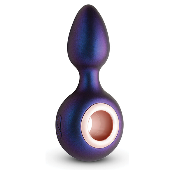 Hueman Deep Space Vibrating Anal Plug - Purple - Image 4