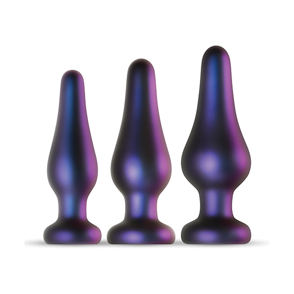 Hueman Comets Butt Plug Set of 3 - Purple