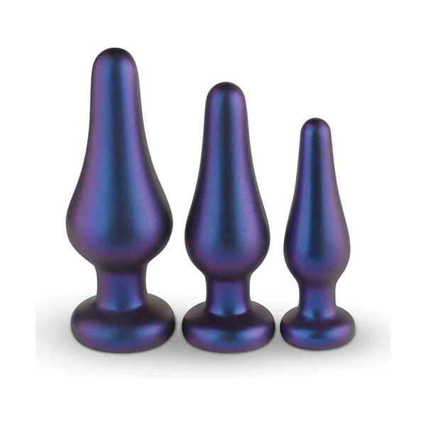 Hueman Comets Butt Plug Set of 3 - Purple - Image 5