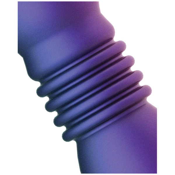 Hueman Supernova Thrusting Butt Plug - Purple - Image 3