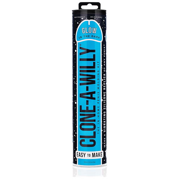 Clone-a-willy Kit Vibrating Glow In The Dark