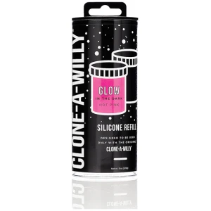 Clone-a-willy Silicone Glow In The Dark Refill