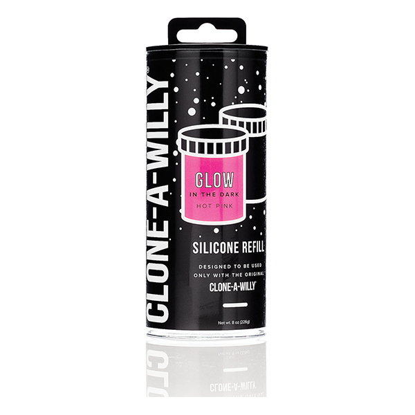 Clone-a-willy Silicone Glow In The Dark Refill